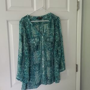 Snake Print top